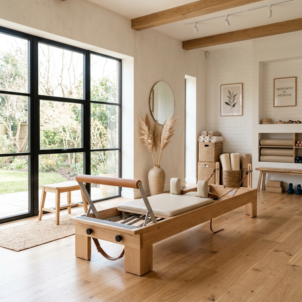 Modern Pilates Studio interior