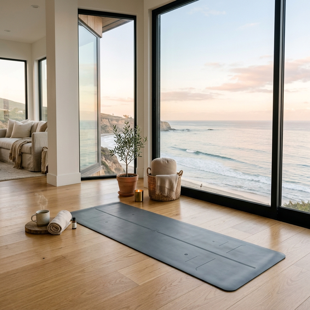 Studio mat and natural light